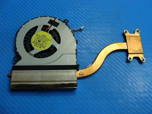 Alt view image 2 of 4 - Cpu cooling fan for Samsung ATIV Book 4 NP470R5E-K01UB 15.6 inches with Heatsink BA62-00797A