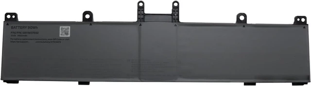 Alt view image 5 of 5 - L23C4P70 Laptop Battery 90Wh 5770mAh 15.6V Compatible with Lenovo ThinkPad P1 Gen 7 Series SB11M37548 5B11M37552