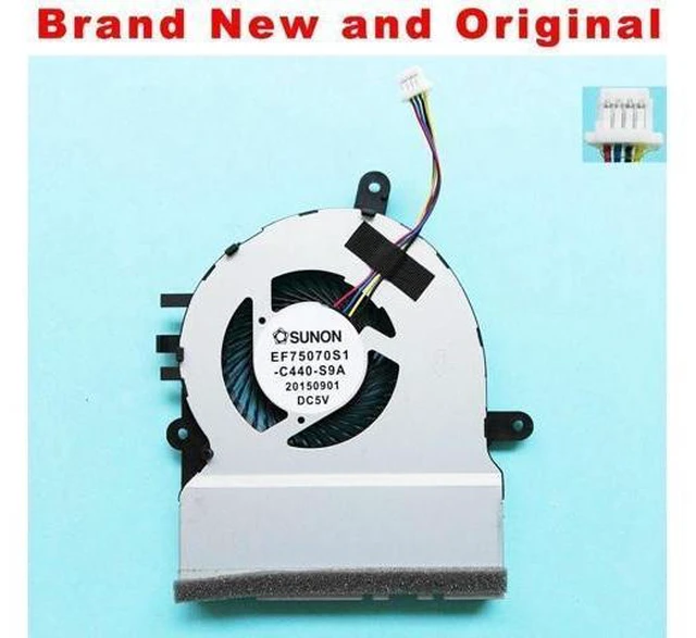 Main image of New original cpu fan for Sunon EF75070S1-C440-S9A laptop CPU COOLING FAN COOLER