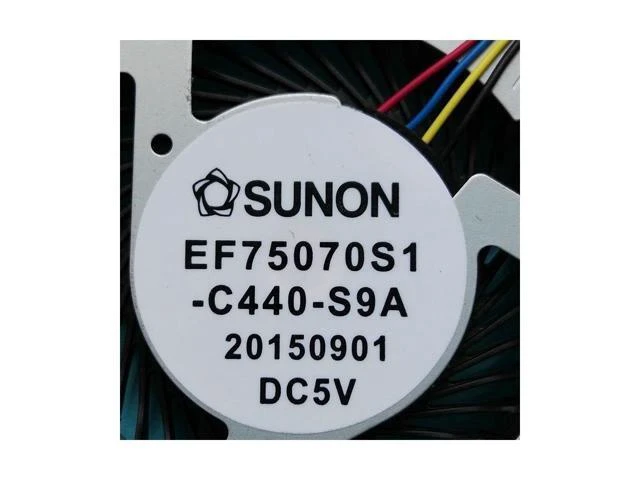 Alt view image 2 of 3 - New original cpu fan for Sunon EF75070S1-C440-S9A laptop CPU COOLING FAN COOLER