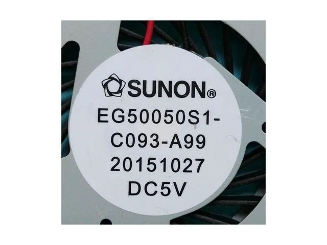 Alt view image 2 of 3 - New and Original CPU fan for tsinghua tongfang G480 S41F G47I Laptop CPU cooling fan cooler EG50050S1-C093-A99