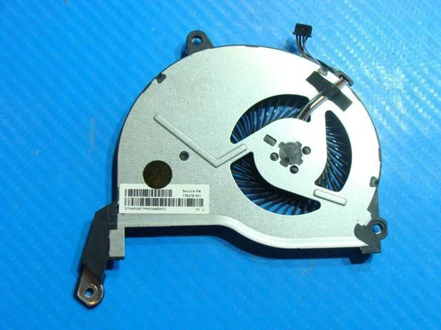 Alt view image 2 of 5 - Cpu cooling fan for HP Notebook 15-f162dx 15.6 inches 736278-001 45U87TP003