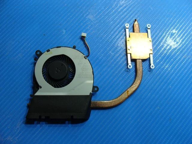 Alt view image 2 of 5 - Cpu cooling fan for Asus X555LA 15.6 inches with Heatsink 13N0-P9A0302 13NB0651AM040-2