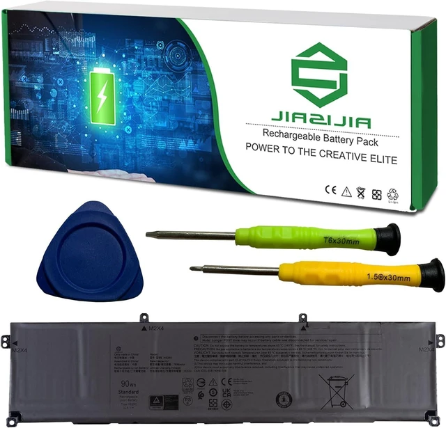 Main image of M02R0 Laptop Battery Replacement for Alienware X16 R1 R2 P120F P120F007 P120F008 Series Notebook HP26N 0HP26N Black 11.4V 90Wh 7698mAh