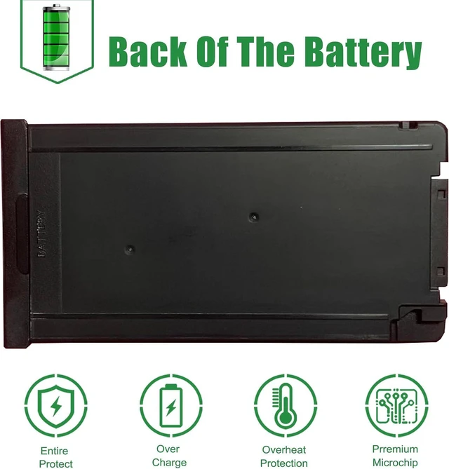Alt view image 6 of 6 - CF-VZSU0PW Laptop Battery Replacement for Panasonic Toughbook CF-54 Series Notebook Black 11.1V 46Wh 4080mAh