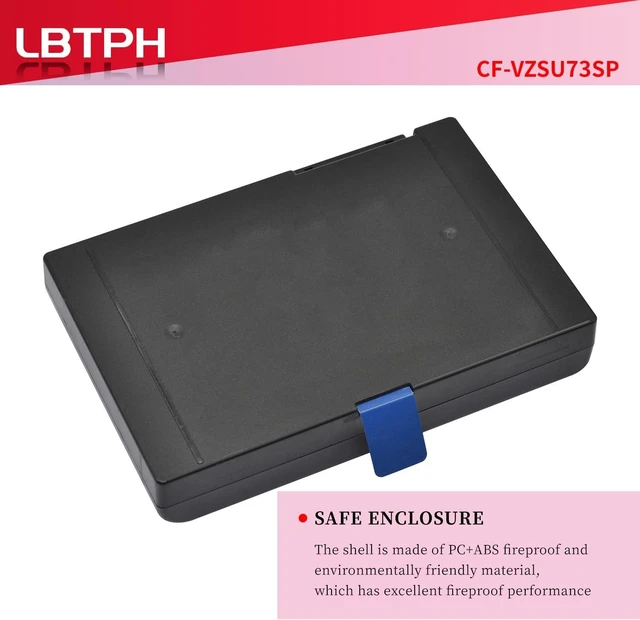 Alt view image 4 of 7 - CF-VZSU73U CF-VZSU73R CF-VZSU73SP 63Wh 5800mAh 10.8V Laptop Battery Replacement for Panasonic Toughbook CF-D1 Mk1 Mk2 Series