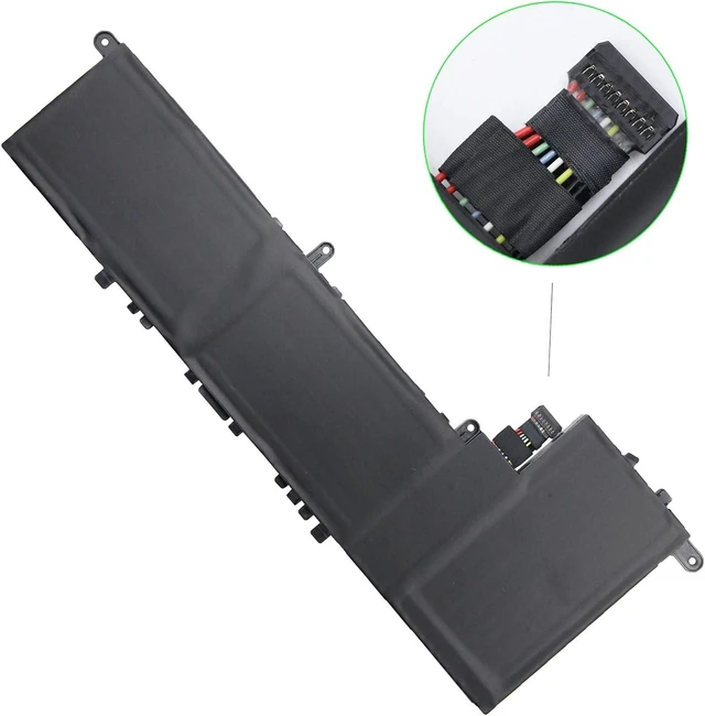 Alt view image 4 of 4 - TsuLin L19M3PD3 Laptop Battery Replacement for Ideapad S540-13 S540-13API S540-13IML Series Notebook L19D3PD3 L19L3PD3 11.52V 56Wh 4915mAh
