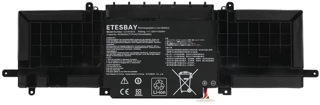 Main image of ETESBAY C31N1815 0B200-03150000 Battery for ASUS Zenbook 13 UX333F UX333FA UX333FN RX333FN BX333FN Series 11.55V 50Wh