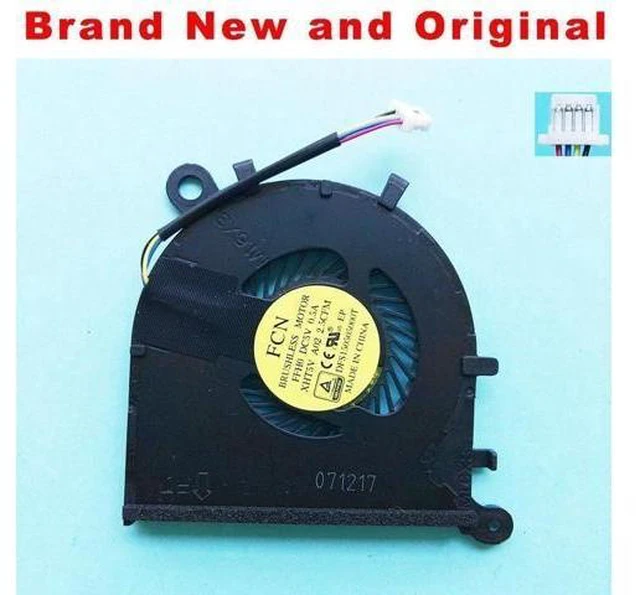 Main image of New Original cpu fan for Dell XPS 13 9343 9350 9360 laptop cpu cooling fan cooler DFS150505000T FFH0 0XHT5V XHT5V DC28000F2F0