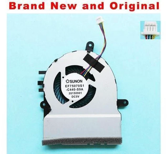 Main image of New original cpu fan for Sunon EF75070S1-C440-S9A laptop CPU COOLING FAN COOLER