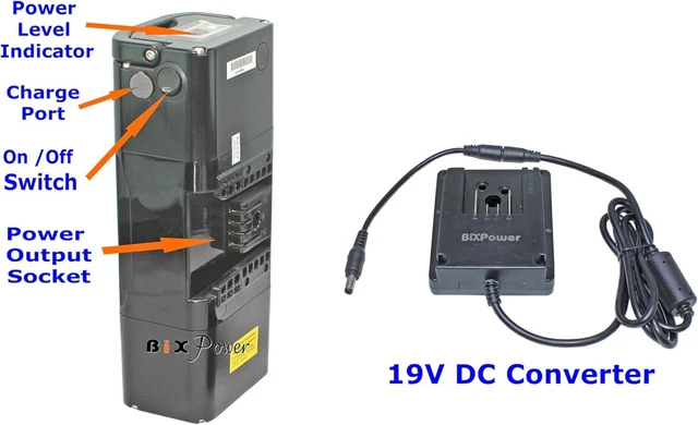 Alt view image 4 of 7 - Super Capacity (504 Watt-Hour) Battery Pack with 19V Output Voltage Compatible with Many Laptop Computers