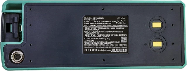 Alt view image 5 of 6 - Replacement Battery Compatible for NK DTM-302 (3800mAh/7.2V), BC-65 Battery