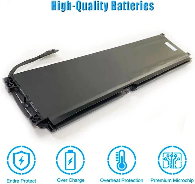 Alt view image 5 of 6 - RC30-0328 15.4V 65Wh 4221mAh Laptop Battery Replacement for Razer Blade 15 2020 RZ09-0328 RZ09-03304x RZ09-03305x RZ09-0330x