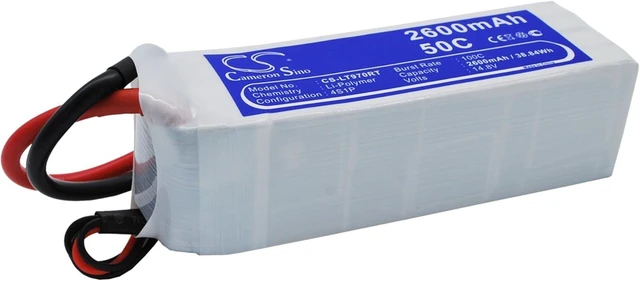 Alt view image 3 of 6 - Replacement Battery Compatible for RC CS-LT970RT (2600mAh/14.8V), CS-LT970RT Battery