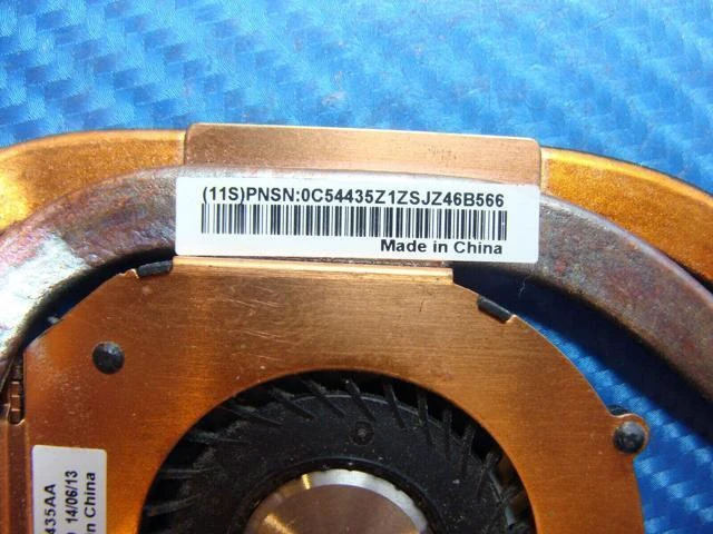 Alt view image 3 of 5 - Cpu cooling fan for Lenovo ThinkPad X1 Carbon 14 inches with Heatsink 0C54435 04X3829