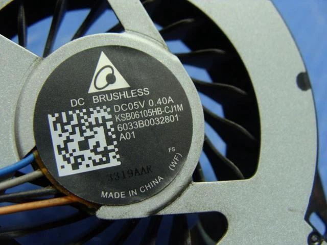 Alt view image 3 of 5 - Cpu cooling fan for HP ENVY TouchSmart 15-j020us 15.6 inches with Heatsink 720539-001