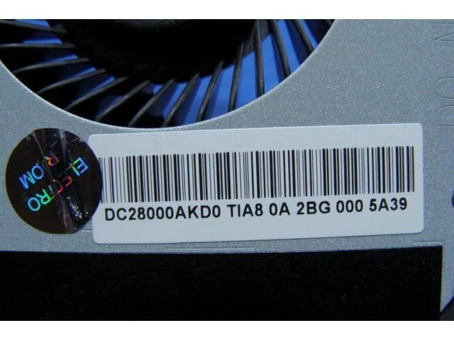 Alt view image 3 of 5 - Cpu cooling fan for Lenovo ThinkPad Edge E430 14 inches with Heatsink DC28000AKD0 AT0NU0040U0