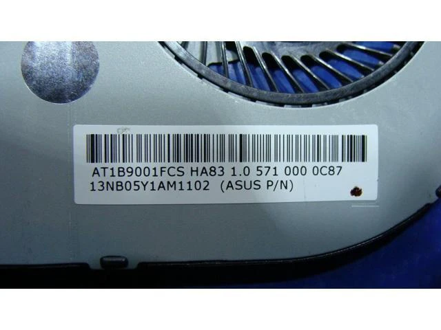 Alt view image 3 of 5 - Cpu cooling fan for Asus Q302LA-BHI3T11A 13.3 inches with Heatsink 13NB05Y1AM1102