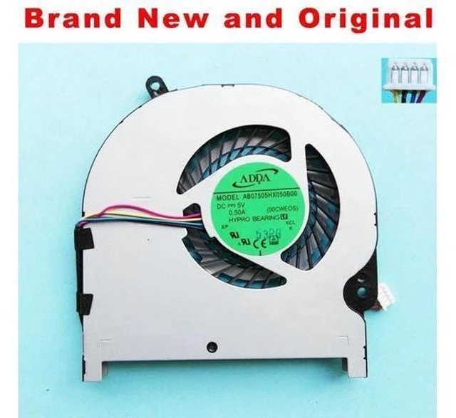 Main image of W FAN For Toshiba Satellite P55W-C P55W-C5200D P55W-C5208X-4K P55W-C5204D P55W-C5210-4K CPU Cooling Fan cooler AB07505HX050B00