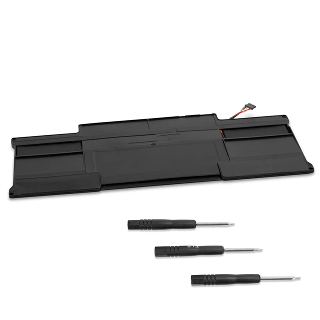Alt view image 2 of 5 - GHU A1466 Replacement Battery for MacBook Air 13 Inch A1466(mid 2012-2017) A1369(2010-2011) A1496 A1405 A1377(EMC 2925) 7.3V 50Wh 6700Mah