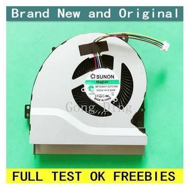 Main image of New laptop CPU cooling fan Cooler radiator Notebook for ASUS 4200 4710 Series SUNON MF75090V1-C570-S9A DC5V 2.25W EP YS K8C09W