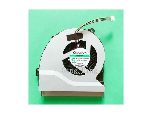 Alt view image 2 of 5 - New laptop CPU cooling fan Cooler radiator Notebook for ASUS 4200 4710 Series SUNON MF75090V1-C570-S9A DC5V 2.25W EP YS K8C09W