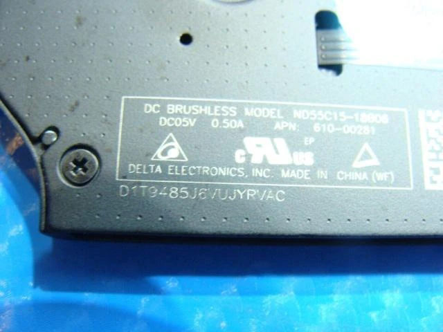 Alt view image 3 of 5 - Cpu cooling fan for Air A1932 13 inches 2019 Series 923-02438