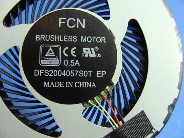 Alt view image 3 of 5 - Cpu cooling fan for Asus Vivobook X541SA-PD0703X 15.6 inches 13NB0CG0T01011