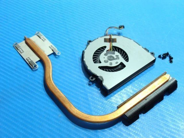 Alt view image 2 of 5 - Cpu cooling fan for HP 15-ba009dx 15.6 inches with Heatsink 813946-001 813947-001
