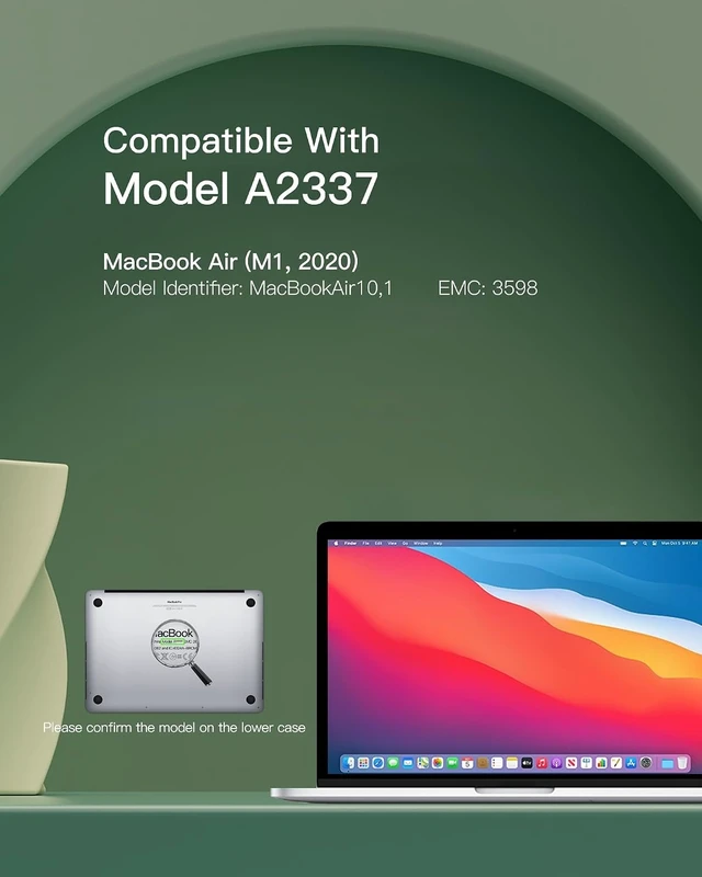 Alt view image 2 of 6 - A2337 Battery Replacement for MacBook Air 13-inch A2337 2020 M1 A2389 Battery