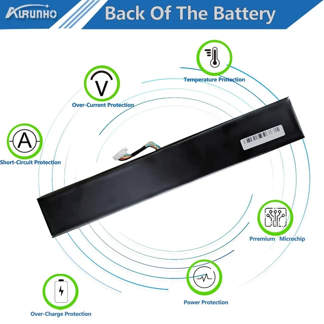 Alt view image 5 of 5 - AURUNHO 74Wh C41N2208 Battery for Replacement for ASUS Rog Ally PC71L RC71L Gaming Handheld Series RC71L-NH001W RC71L-NH002W RC71L-NH019W 15.48V