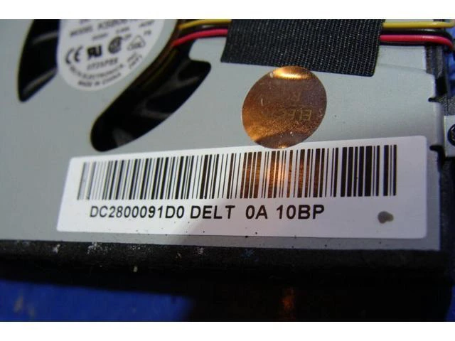 Alt view image 3 of 5 - Cpu cooling fan for Toshiba Satellite A665-S5181 15.6 inches DC2800091D0