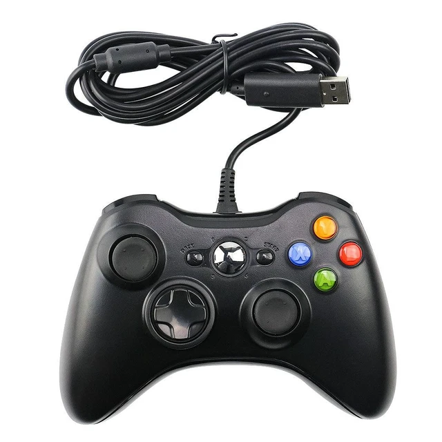 Alt view image 4 of 4 - 2.4G Wireless Game Controller for PC/Laptop Dual Vibration Feedback, Plug-and-Play, Ergonomic Design for Steam/Windows Gaming - black