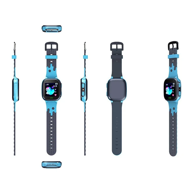 Alt view image 2 of 2 - S16 Smart Anti-Loss Watch with Calling Multi-Functional Gift for Students / Teens / Kids, Universal Wearable Phone Watch - blue