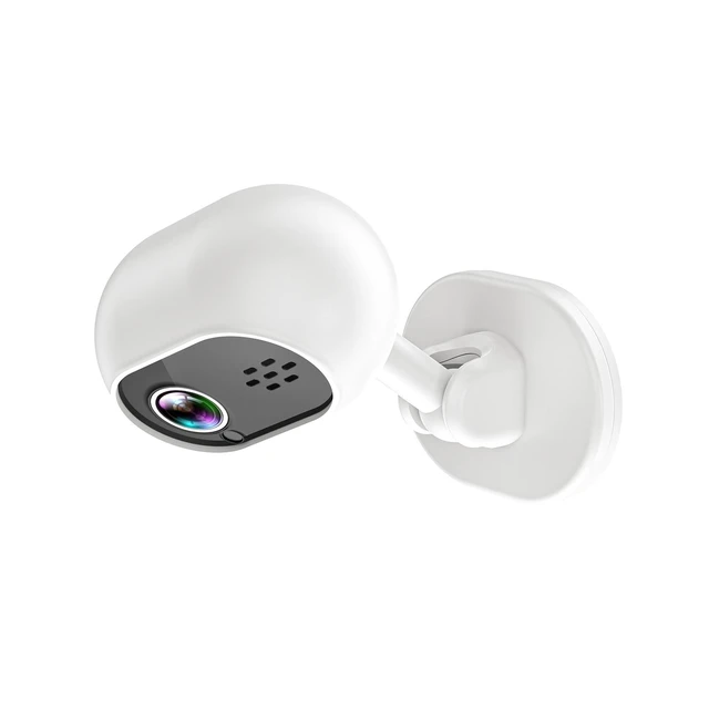 Alt view image 2 of 7 - A4 HD Home Security Camera Wireless WiFi Pan/Tilt, Two-Way Audio, Night Vision, Smart Baby Monitor / Pet / Home Surveillance Camera - white