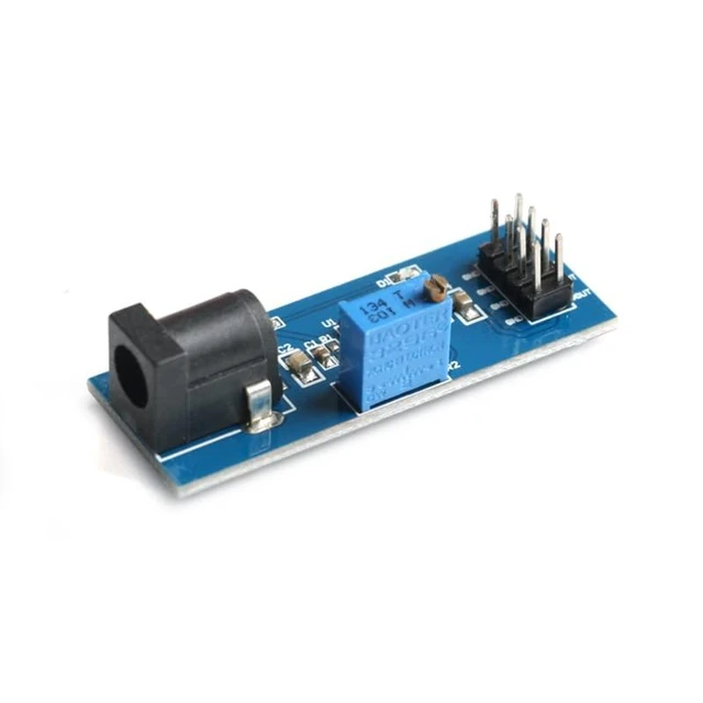 Alt view image 2 of 5 - 5Pcs AMS1117-ADJ Adjustable Step-Down Power Supply Module 3.3V 5V Voltage Converter Power Supply Voltage Regulator Module 3.3V 5V Output Module with DC Socket