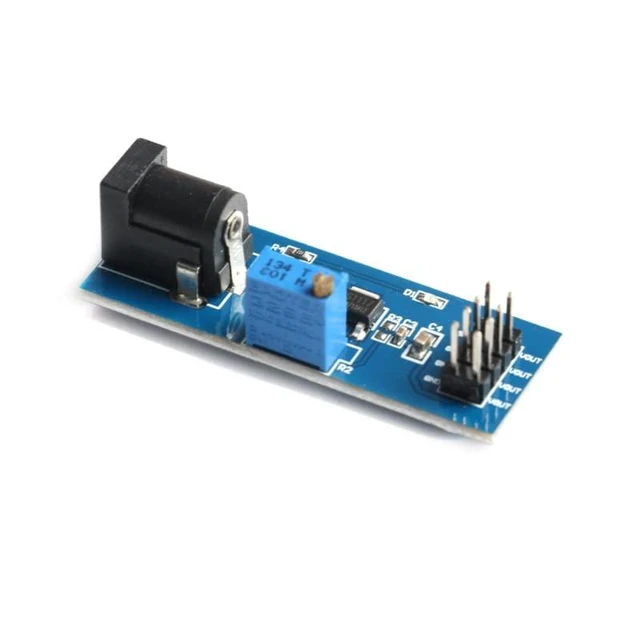 Alt view image 3 of 5 - 5Pcs AMS1117-ADJ Adjustable Step-Down Power Supply Module 3.3V 5V Voltage Converter Power Supply Voltage Regulator Module 3.3V 5V Output Module with DC Socket