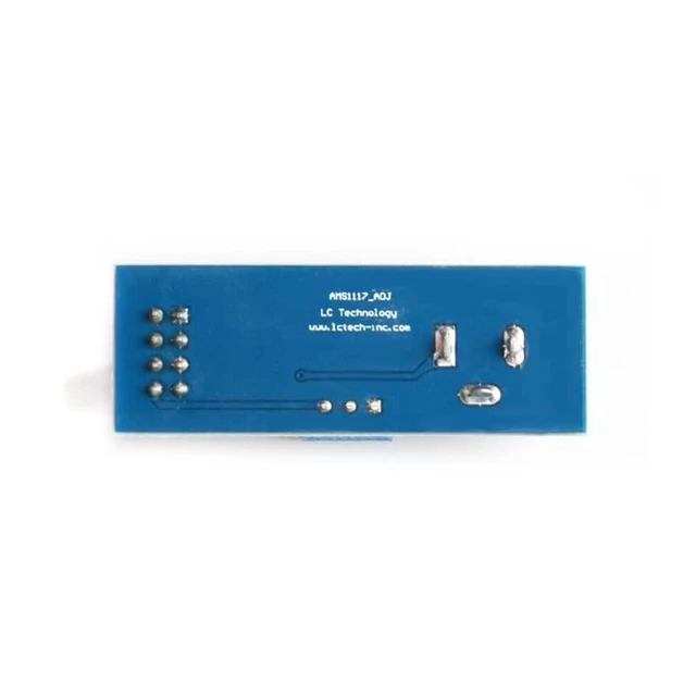 Alt view image 5 of 5 - 5Pcs AMS1117-ADJ Adjustable Step-Down Power Supply Module 3.3V 5V Voltage Converter Power Supply Voltage Regulator Module 3.3V 5V Output Module with DC Socket
