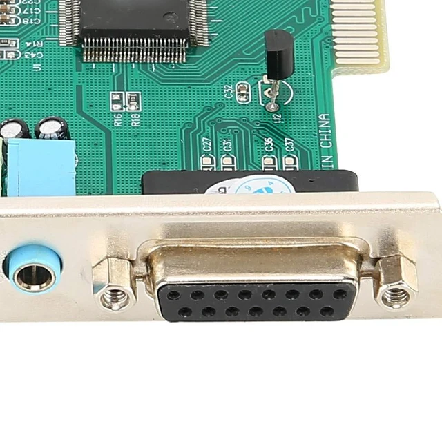 Alt view image 5 of 5 - CMI8738 PCI Sound Card, PCI Sound Card Channel 4.1 for Computer Desktop Internal Audio Karte Stereo Surround