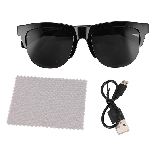 Alt view image 7 of 7 - Translator Smart Glasses - 137 Languages Translation Device, Fingerprint Touch Control, TR90 PC Open Directional Bluetooth Translator Glasses with Dual Mic for Travel