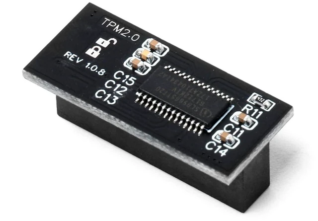 Main image of NUHFUFA TPM2.0 Security Module 20-Pin-LPC(20-1) Pin Support DDR4 RAM Remote Card Compatible for A S U S, Updated Win11 System MR 2.0 Trusted Platform Protection Module