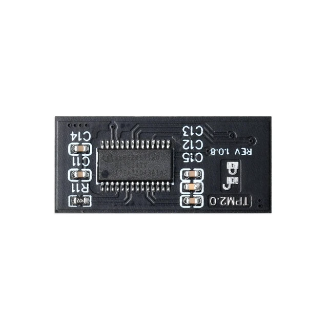 Alt view image 5 of 5 - NUHFUFA TPM2.0 Security Module 20-Pin-LPC(20-1) Pin Support DDR4 RAM Remote Card Compatible for A S U S, Updated Win11 System MR 2.0 Trusted Platform Protection Module