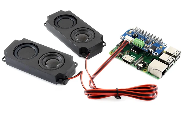 Alt view image 5 of 5 - Audio HAT Module for Raspberry Pi 4B/3B+/3B/2B/B+/A+/Zero/Zero W/Pi Zero WH,WM8960 Hi-Fi Sound Card HAT Stereo CODEC, Play/Record