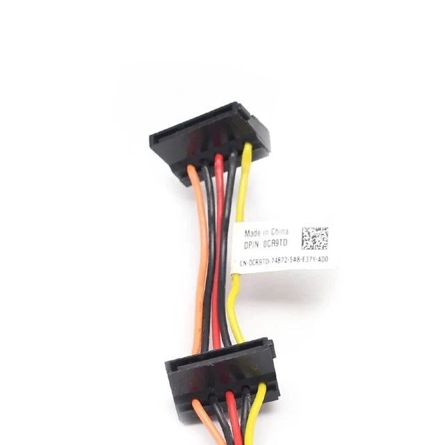 Alt view image 3 of 5 - FOR Dell Optiplex 7020 9020 T1700 MT Desktop PC 5-pin 4-Drop SATA Power Cable 0CR9TD CR9TD
