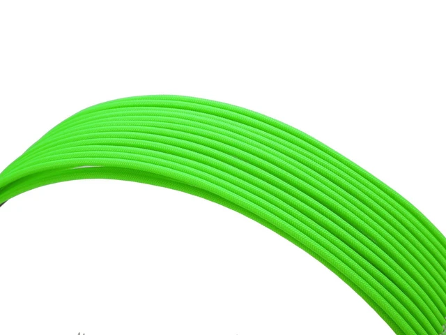 Alt view image 5 of 5 - Formulamod Sleeve Extension Power Supply Cable Kit 18AWG ATX 24P+ EPS 8-P+PCI-E8-P with Combs for PSU to Motherboard/GPU (Green)