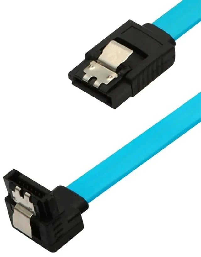 Alt view image 3 of 5 - 5pcs 18" SATA 3.0 Cable SATA3 III 6GB/s Right Angle 90 Degree for HDD Hard Drive SATA III to Right Device Cables 2020 New