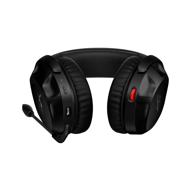 Alt view image 4 of 5 - HyperX Cloud Stinger 2 - Wireless Gaming Headset Compatible with PC. Noise-cancelling Swivel-to-mute Microphone, Comfortable Memory Foam, UP to 20 hours of battery life,Black (676A2AA)