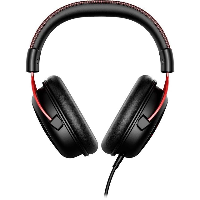 Alt view image 3 of 4 - HyperX Cloud II - Gaming Headset, 7.1 Surround Sound, Memory Foam Ear Pads, Durable Aluminum Frame, Detachable Microphone, Works with PC, PS5, PS4, Xbox Series X|S, Xbox One - Red