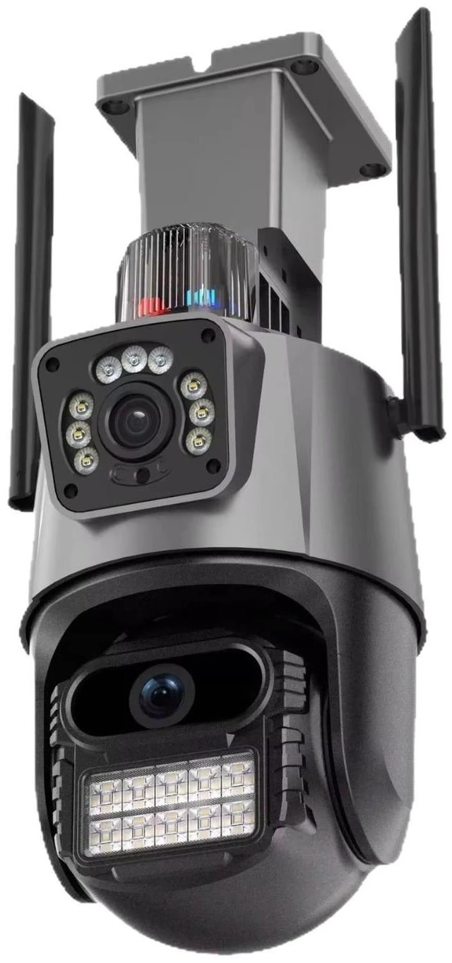 Main image of V380 Dual-Lens Bullet & PTZ WiFi Security Camera Outdoor HD Night Vision, Smart Wireless Surveillance, US