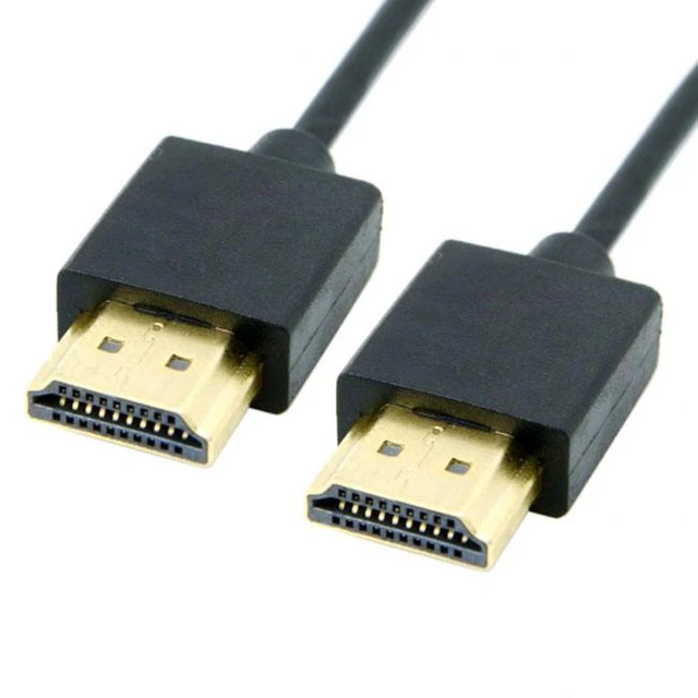 Alt view image 2 of 7 - FVH CY HD-138 OD 4.0mm standard HDMI 1.4 male to HDMI male HDTV Cable for PC Laptop HDTV 1m
